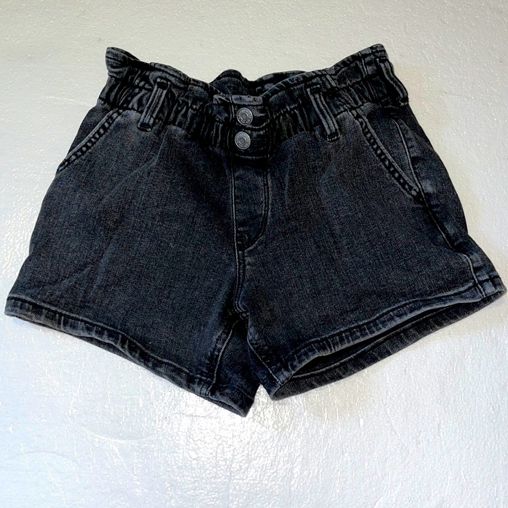 Abercrombie Kids Paper Bag Denim Shorts